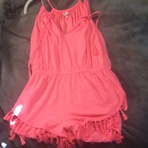 Pink Victoria's Secret Romper